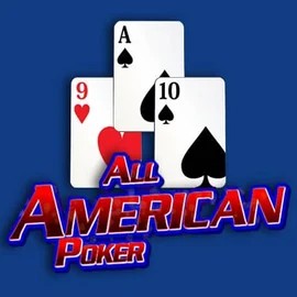 All American Poker casino game by RTG (Reel Time Gaming) – featured logo at Spinbara Casino