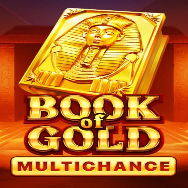 Book of Gold Multichance casino game by Playson – featured logo at Spinbara Casino