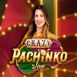 Crazy Pachinko casino game by Evolution – featured logo at Spinbara Casino