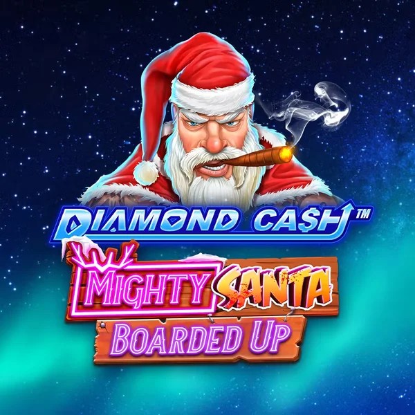 Play Diamond Cash Mighty Santa Boarded Up slot by Greentube on spinsbara.gr