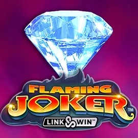 Flaming Joker Link and Win by Barstruck, showcased at spinsbara.gr – game logo