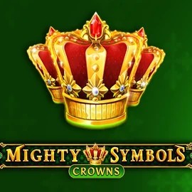 Mighty Symbols Crowns slot visual from Wazdan available on spinsbara.gr