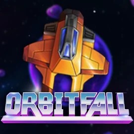 Orbitfall game by ELK Studios – logo hosted on Spinbara Casino