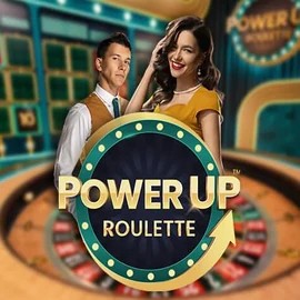 Live Casino logo of PowerUP Roulette from Pragmatic Play at Spinbara Casino