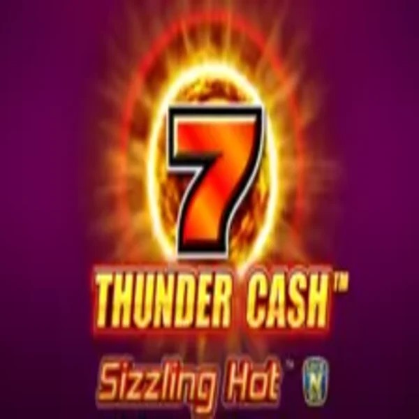 Thunder Cash Sizzling Hot logo by Novomatic Spinbara Casino